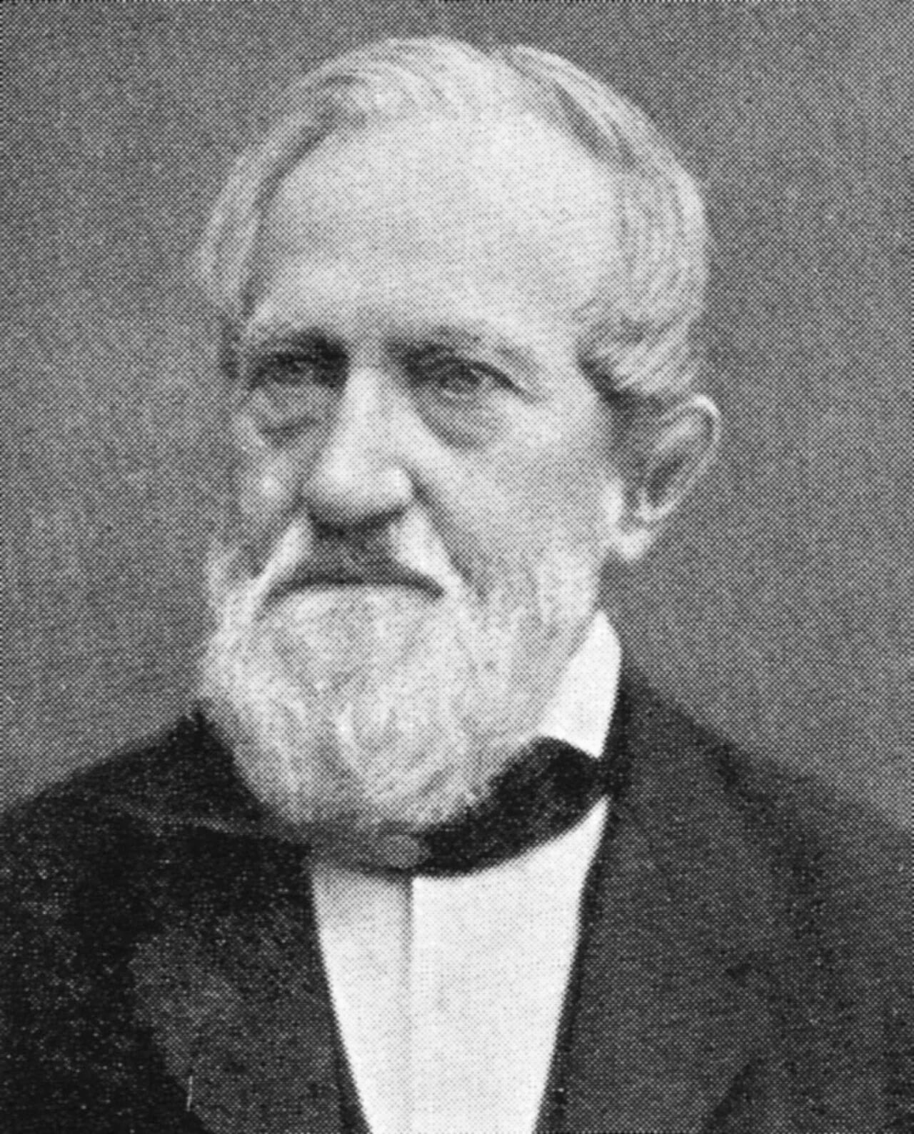 Porträt von Bror Emil Hildebrand (1806–1884) – Gedenkseite