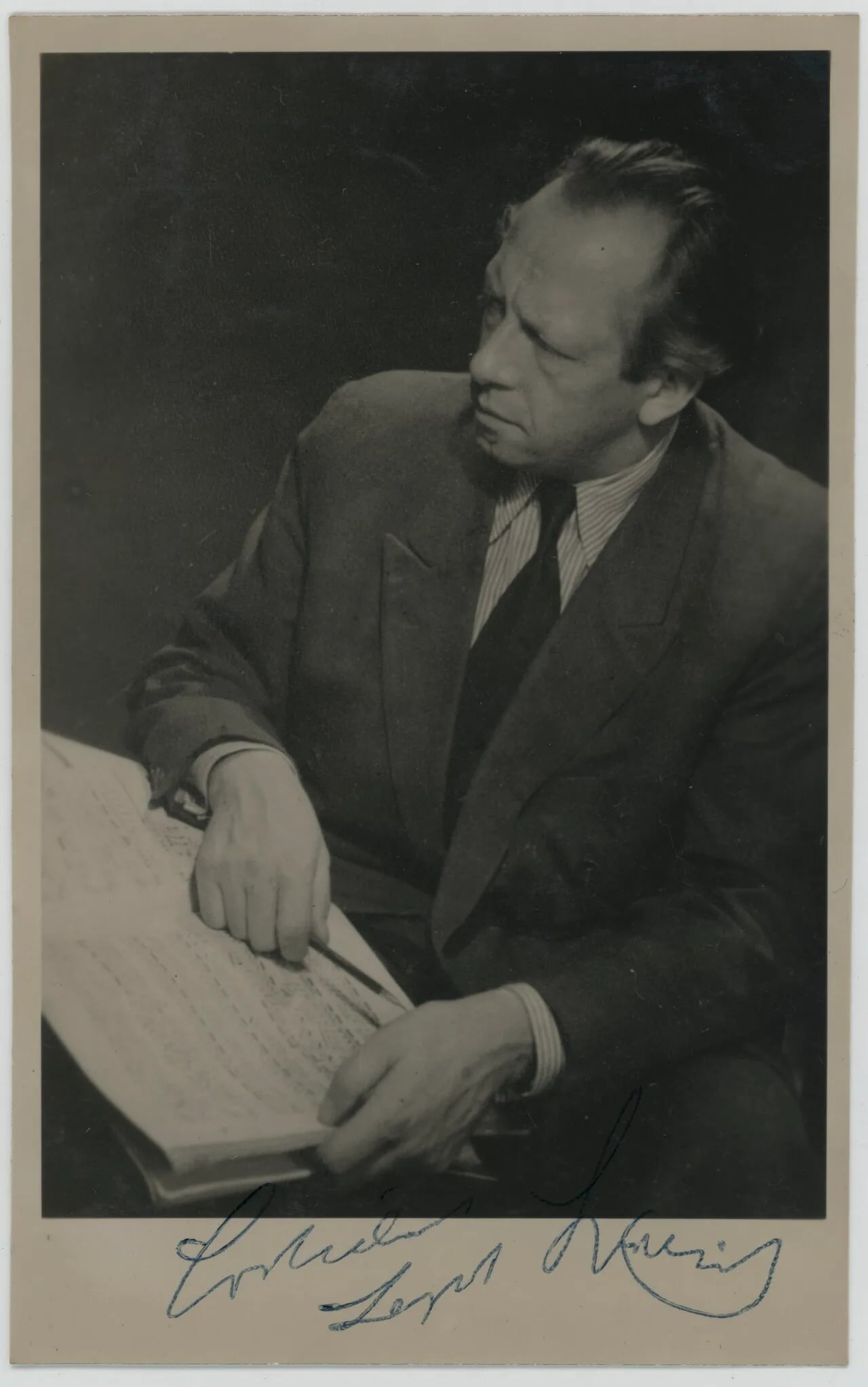 Portrait of Leopold Ludwig (1908–1979) – memorial page