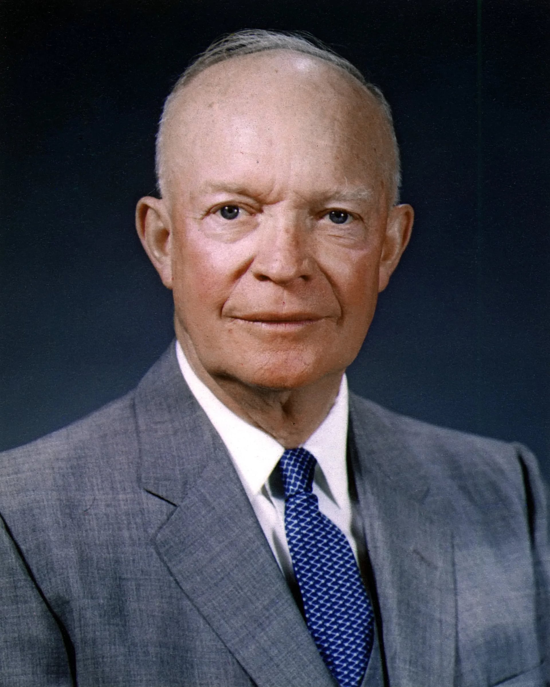 Porträt von Dwight D. Eisenhower (1890–1969) – Gedenkseite