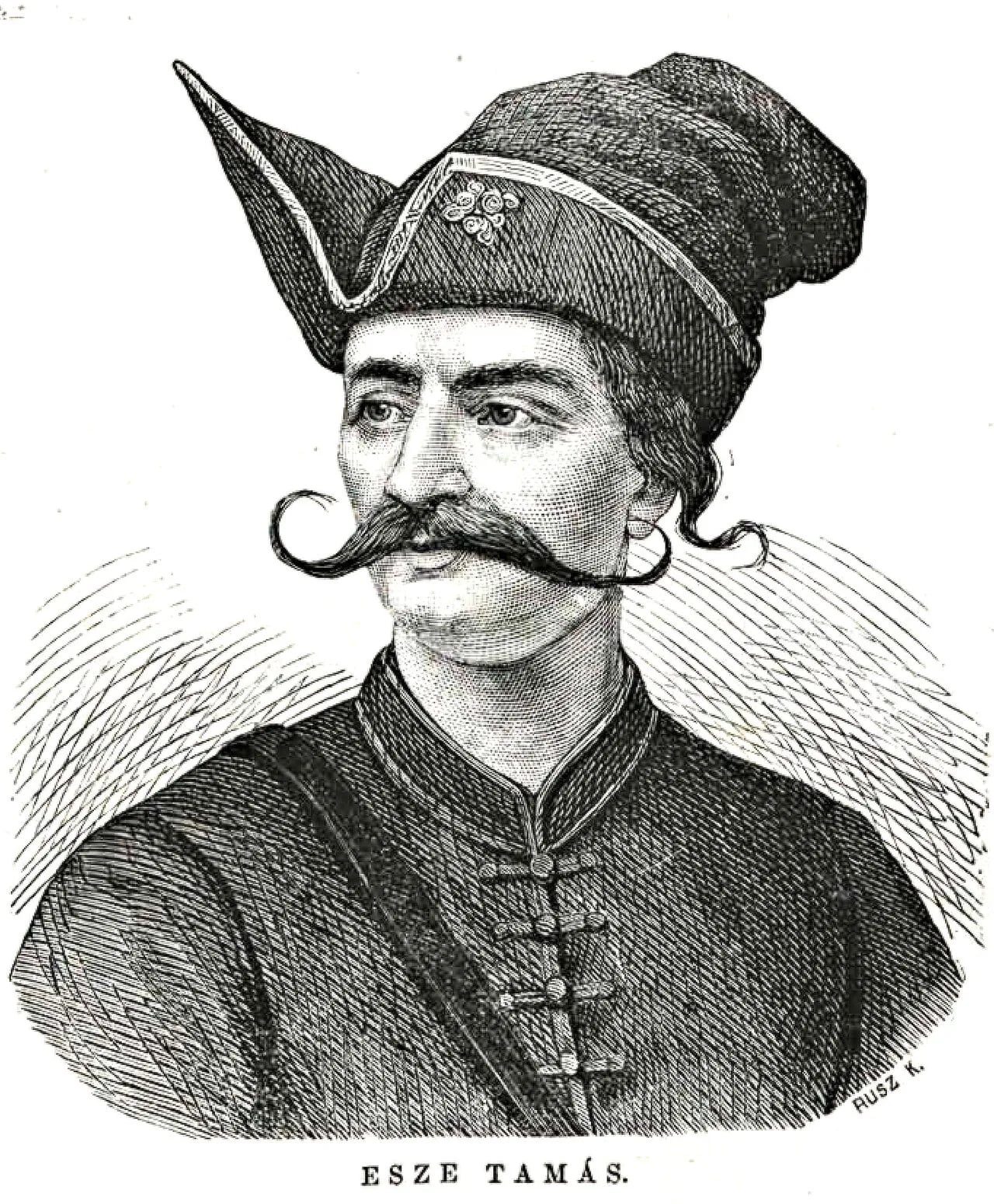 Porträt von Tamás Esze (1666–1708) – Gedenkseite
