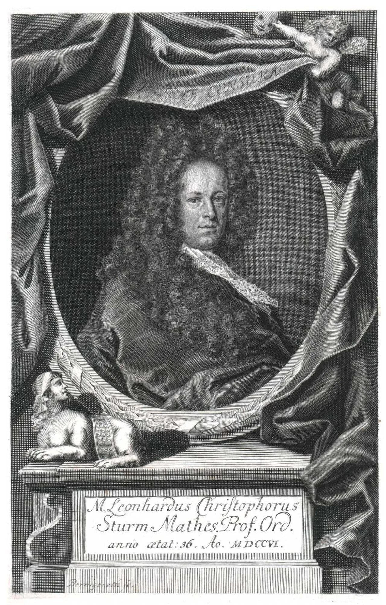 Portrait of Leonhard Christoph Sturm (1669–1719) – memorial page