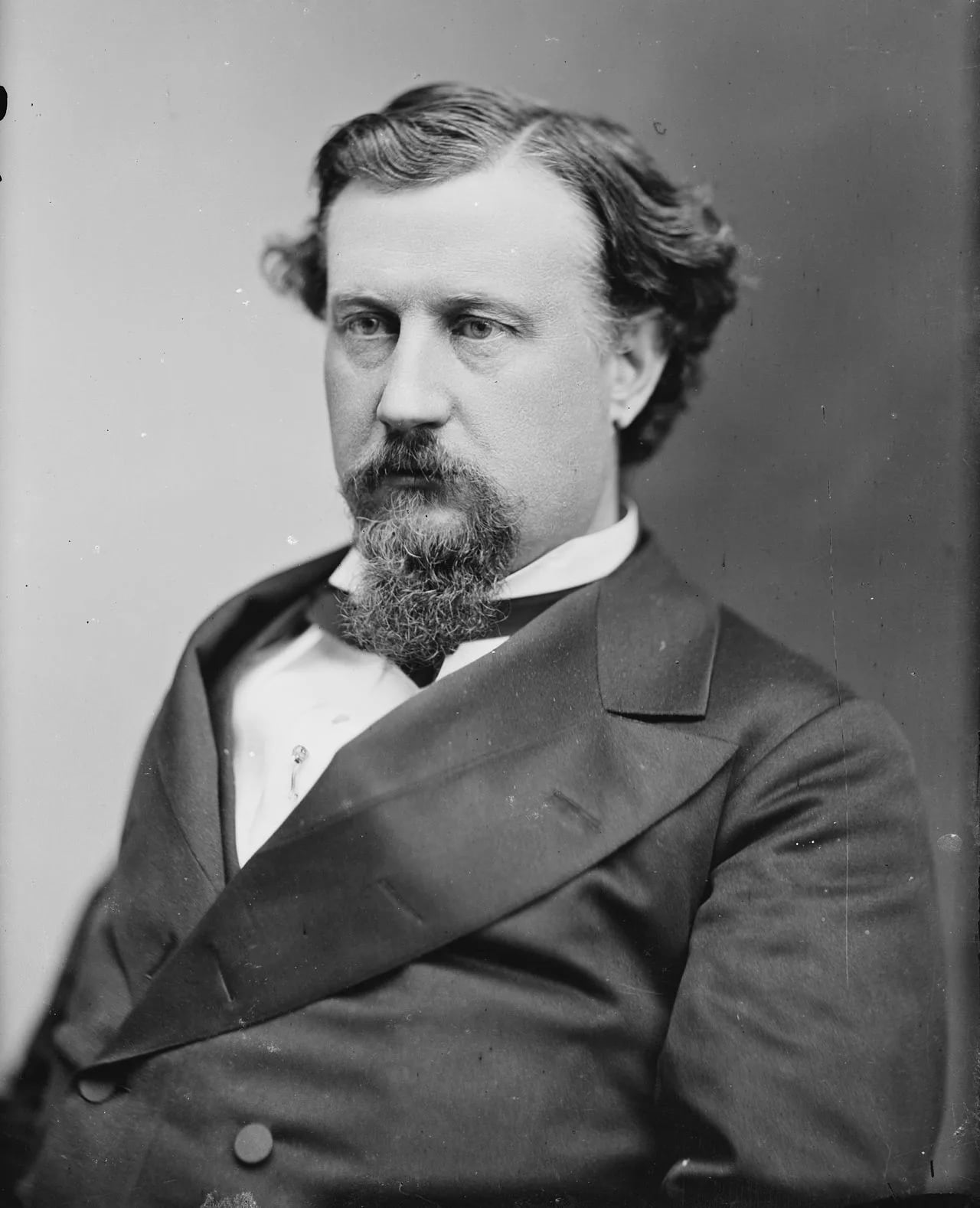 Porträt von George E. Spencer (1836–1893) – Gedenkseite