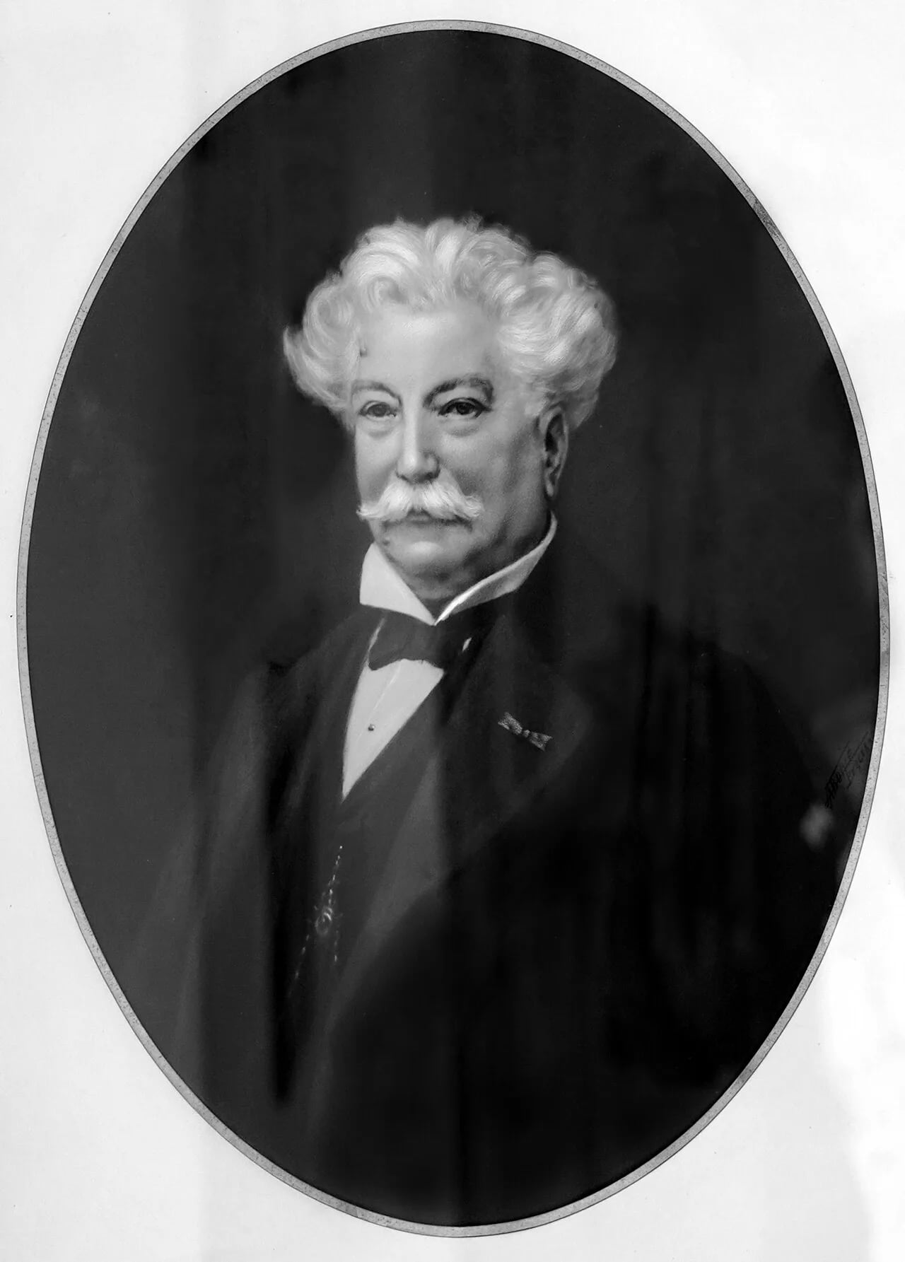 Porträt von Charles Mauriac (1832–1905) – Gedenkseite