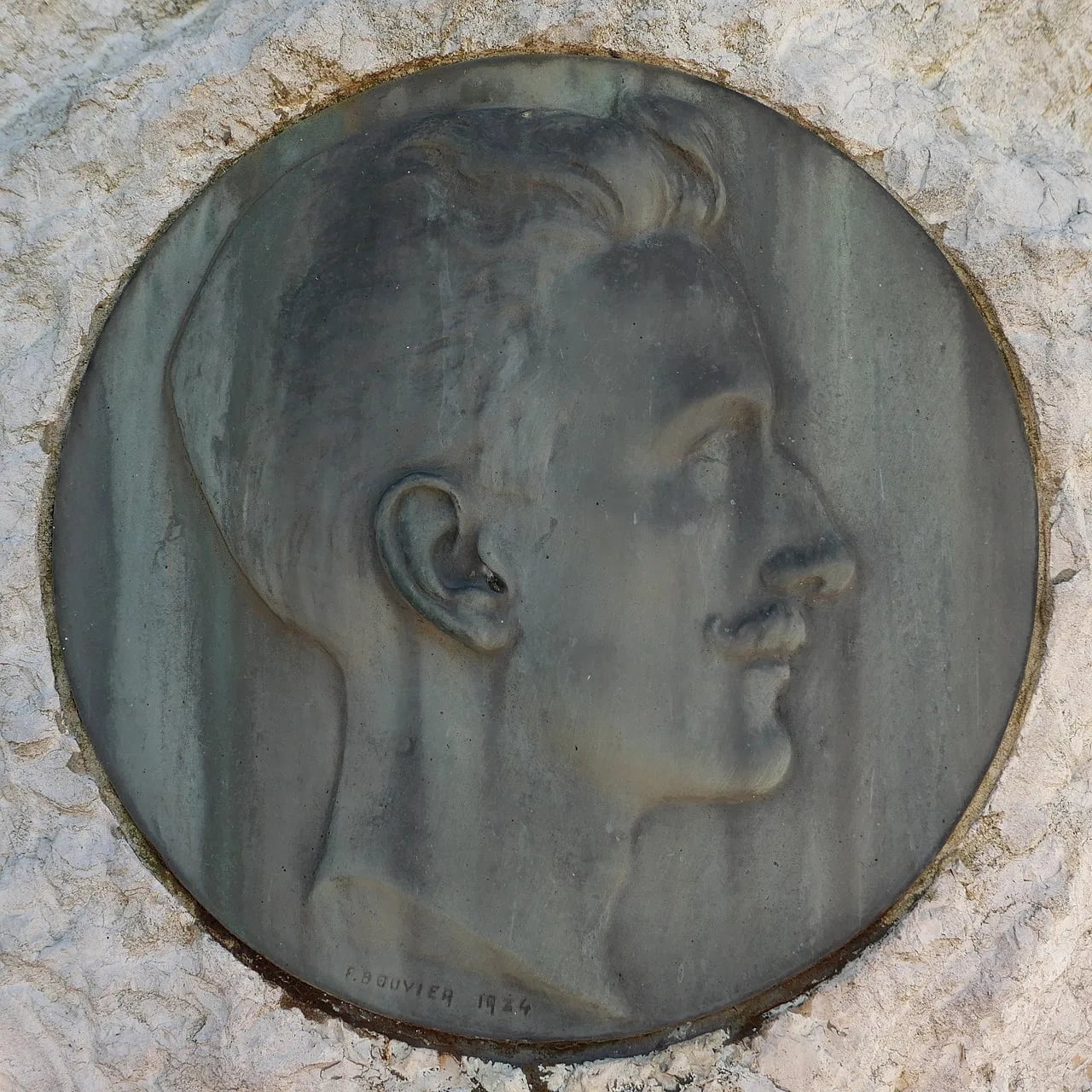 Porträt von Emile Nicolet (1879–1921) – Gedenkseite