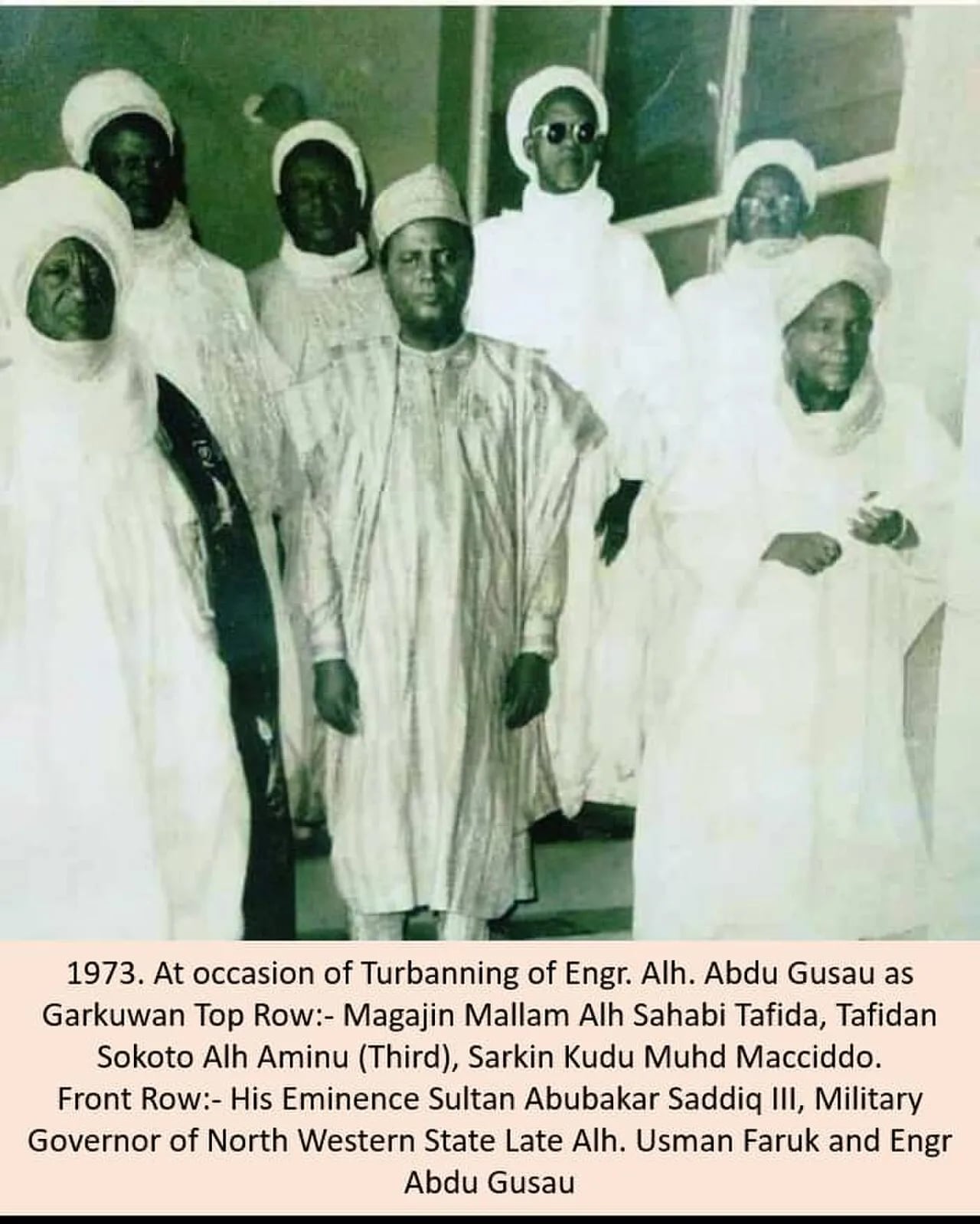 Porträt von Abdu Gusau (1918–1994) – Gedenkseite