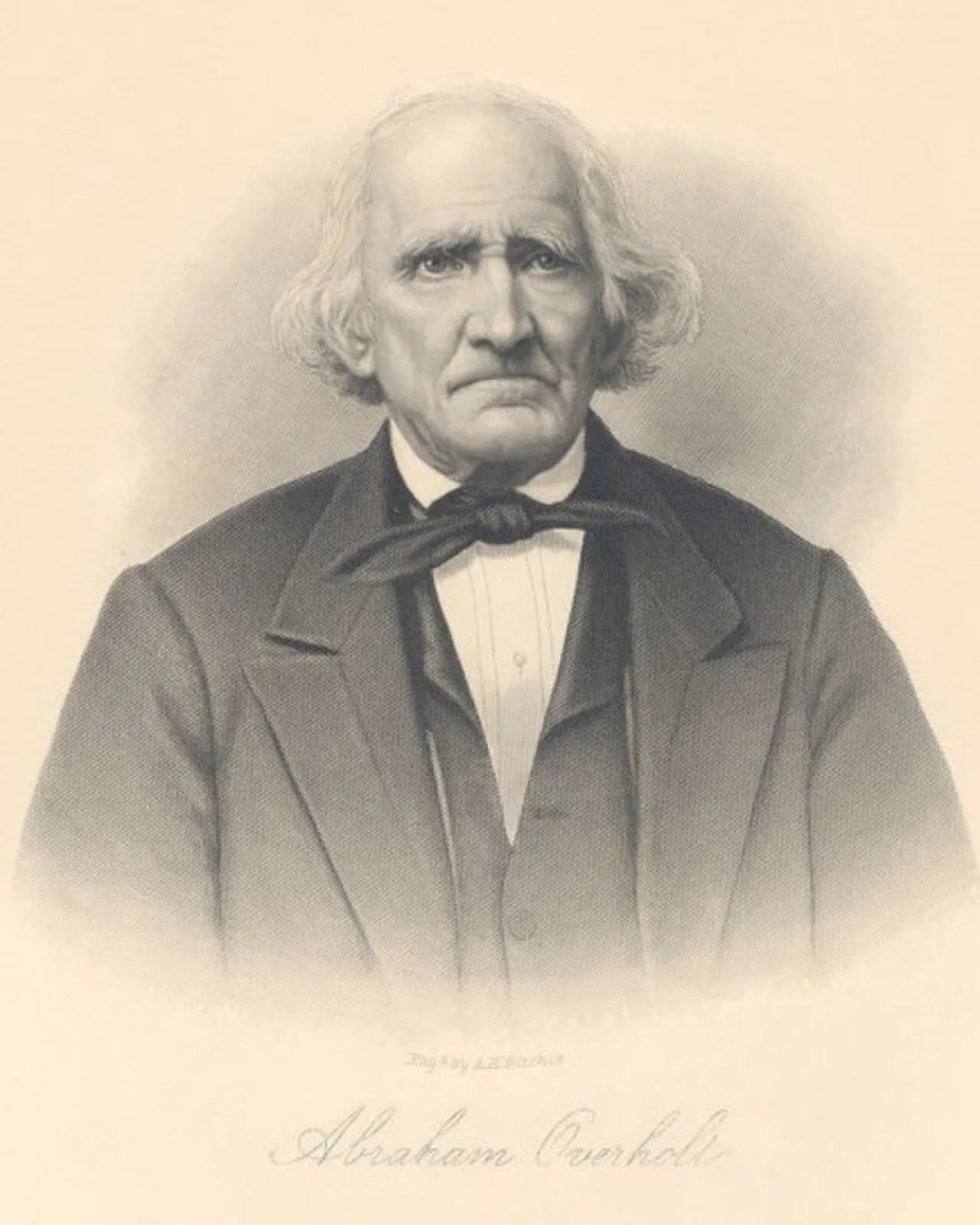Portrait of Abraham Overholt (1784–1870) – memorial page