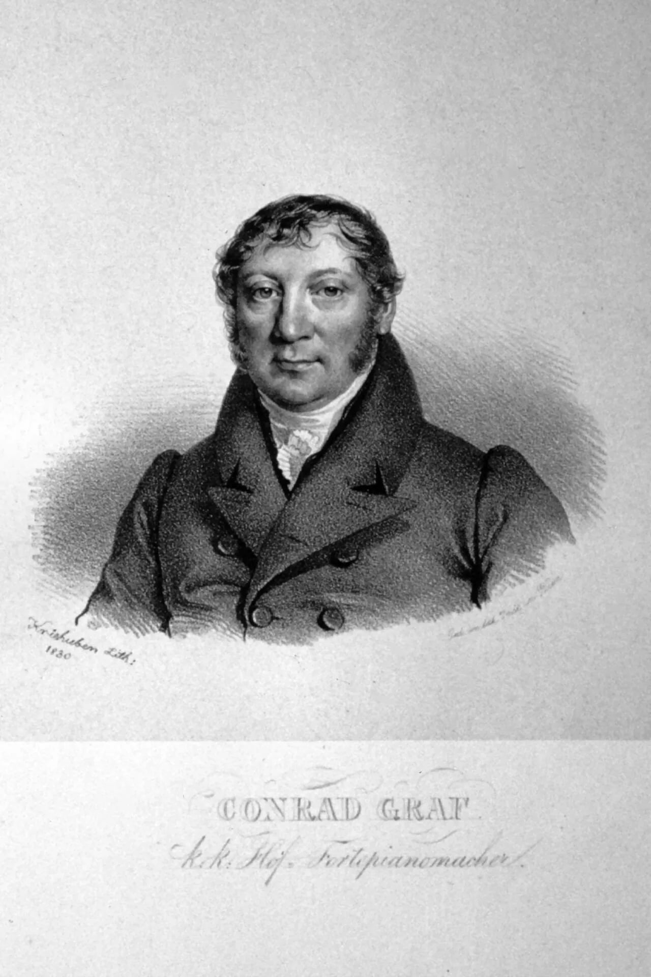 Porträt von Conrad Graf (1782–1851) – Gedenkseite