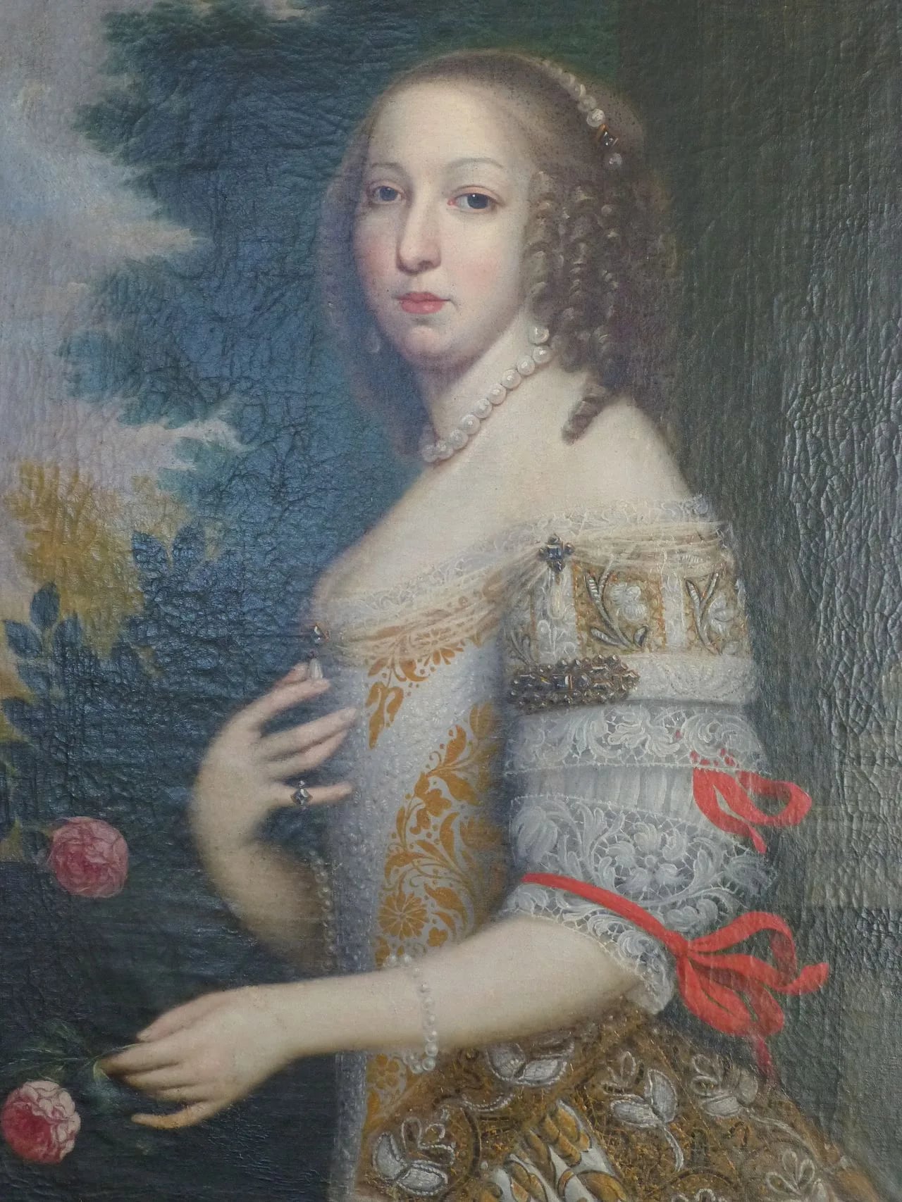 Porträt von Clara Isabella von Arenberg (1629–1670) – Gedenkseite