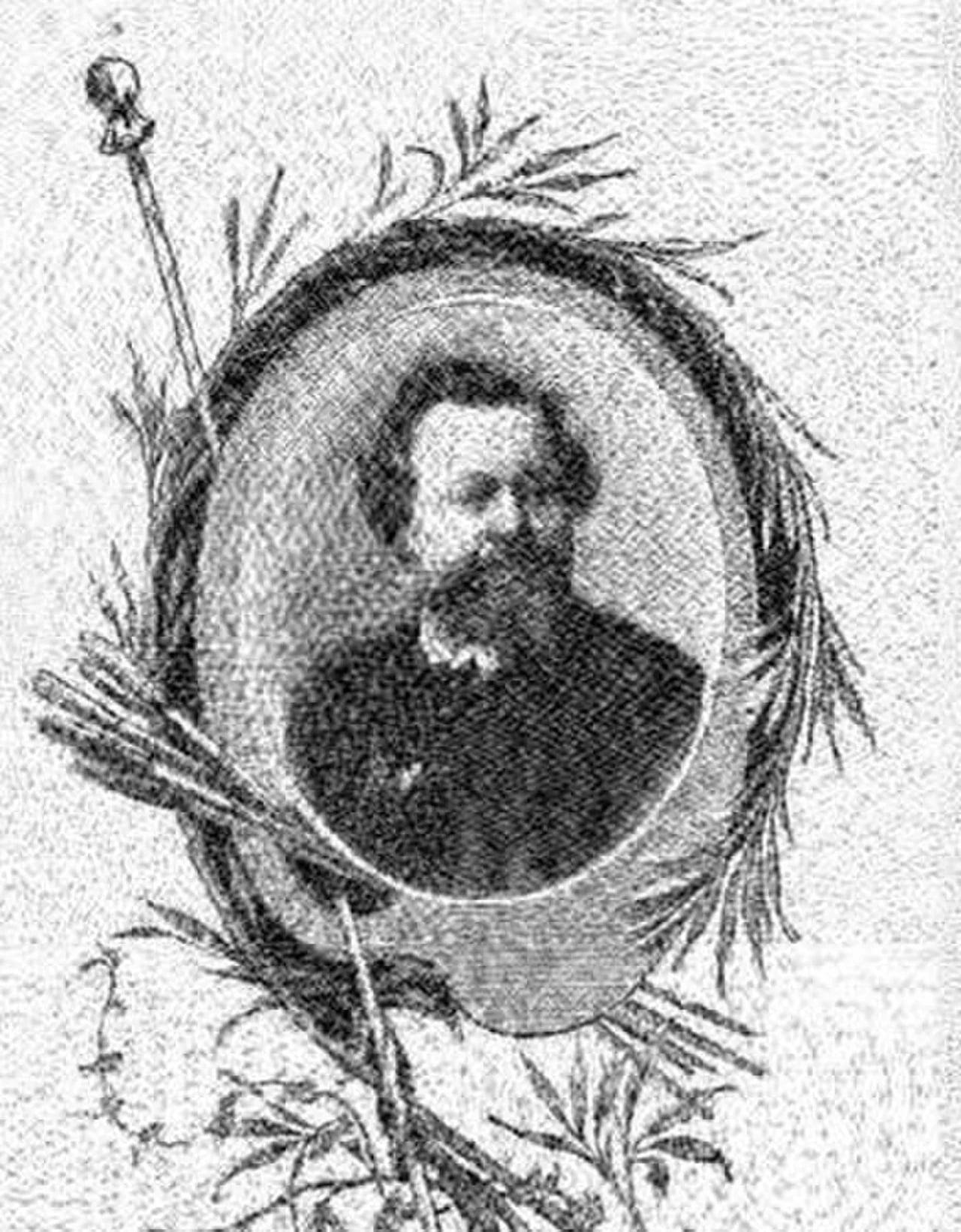 Portrait of Karl Jäger (1833–1887) – memorial page