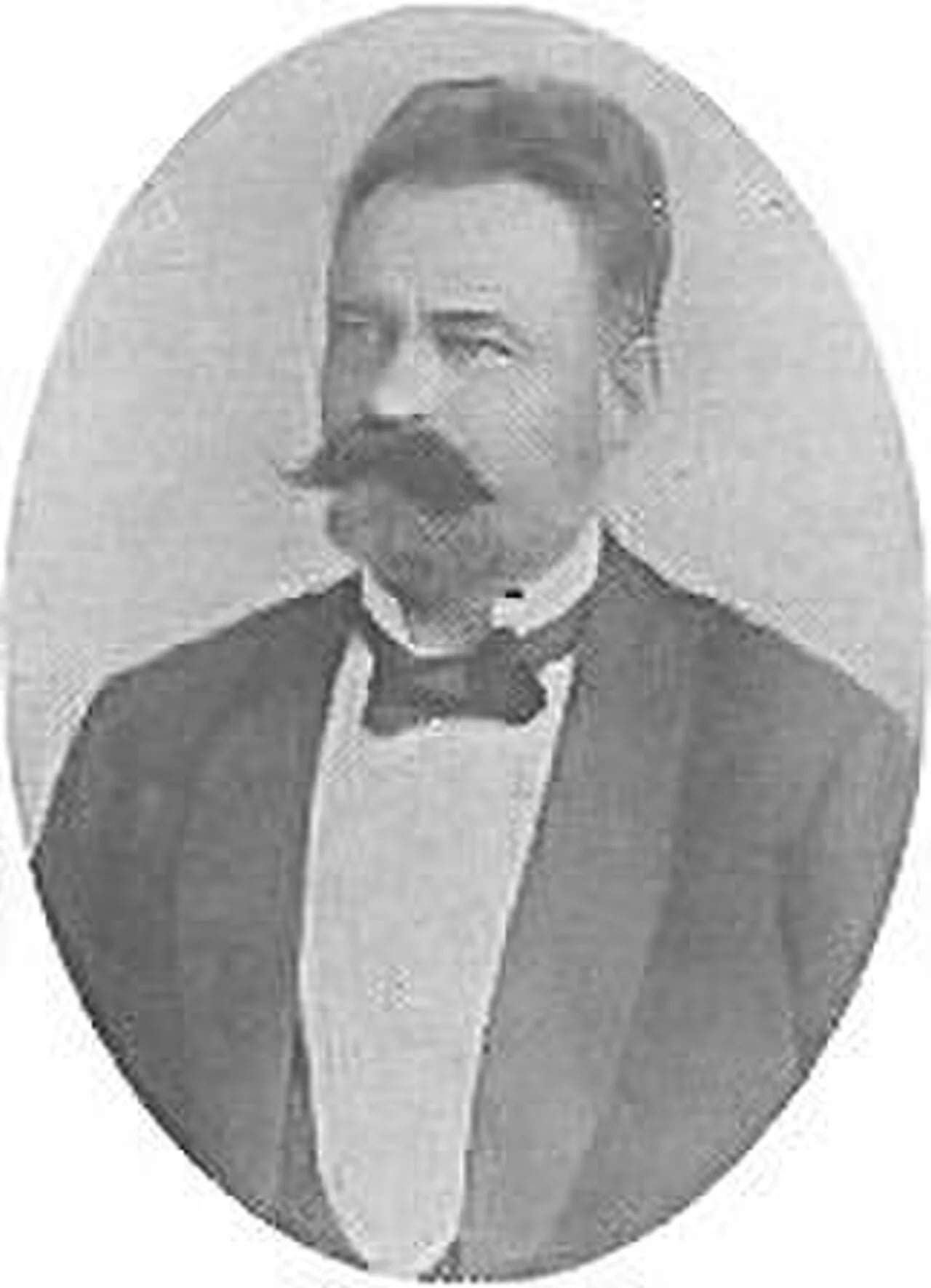 Porträt von Lajos Evva (1851–1912) – Gedenkseite
