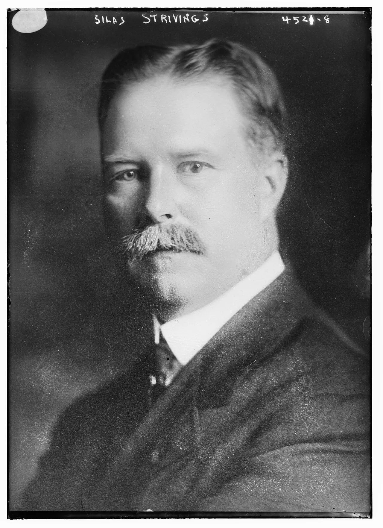 Portrait of Silas Leander Strivings (1865–1932) – memorial page