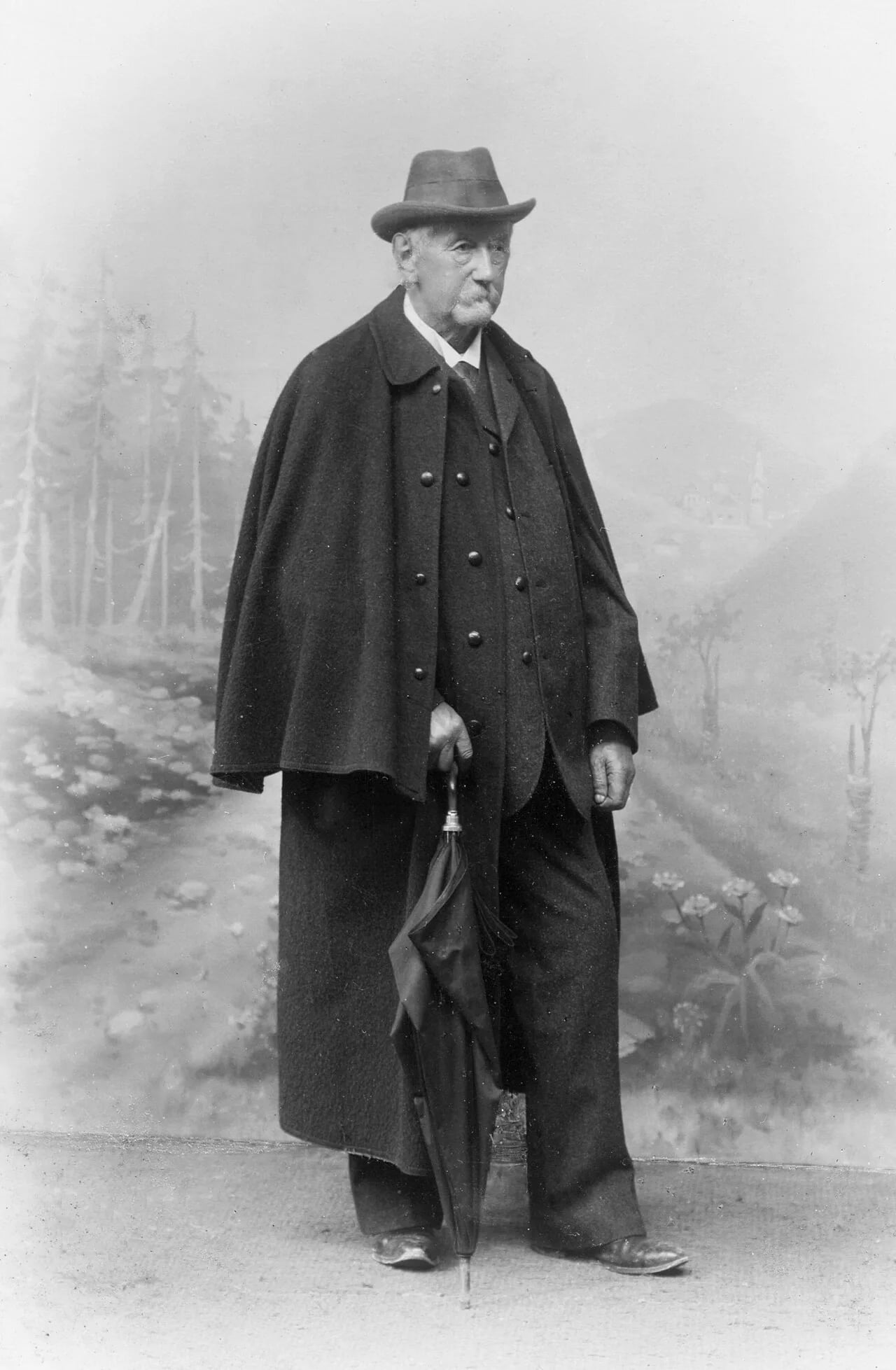 Porträt von Karl Hintner (1828–1904) – Gedenkseite