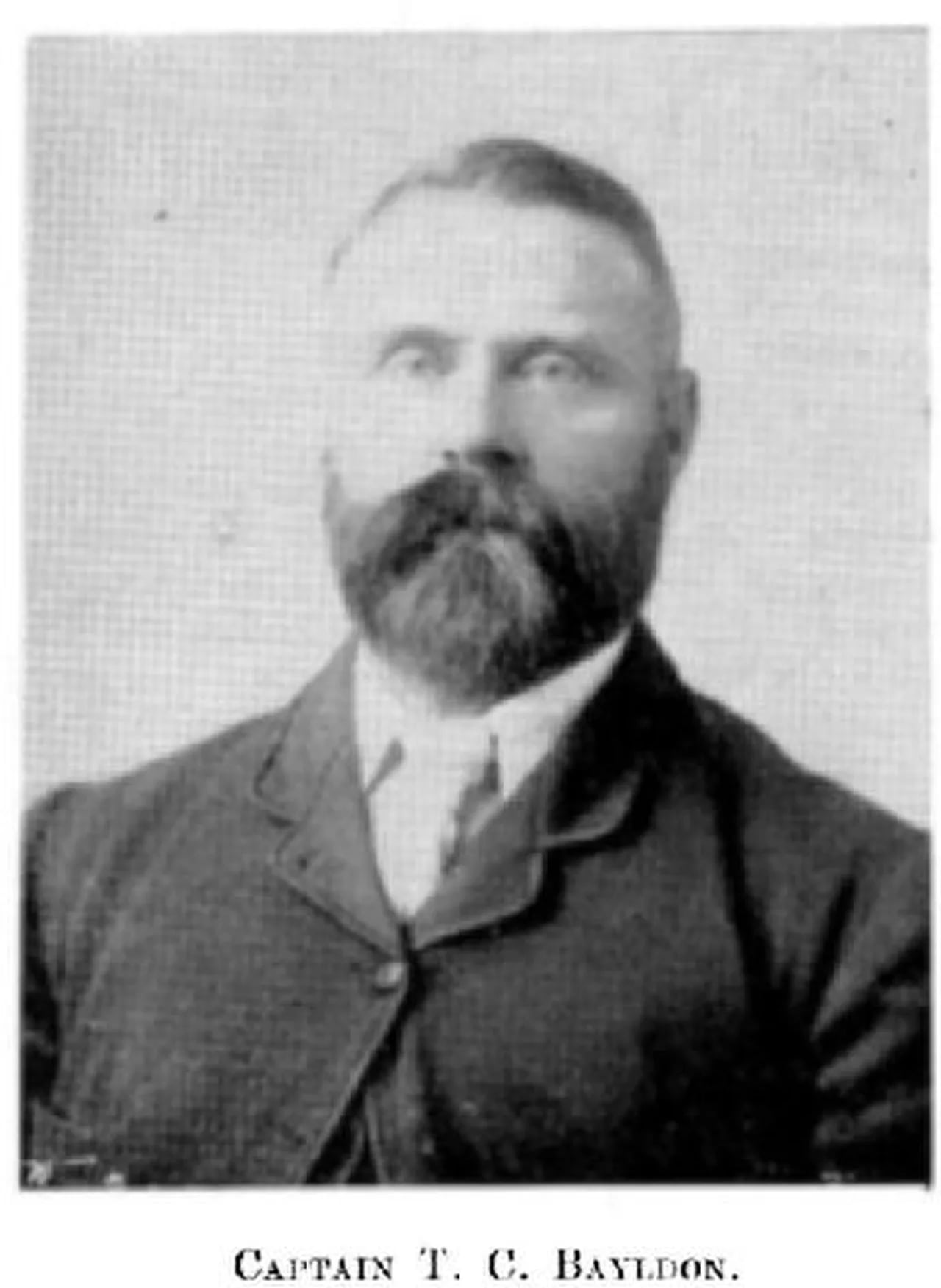 Porträt von Thomas Cook Bayldon (1849–1919) – Gedenkseite