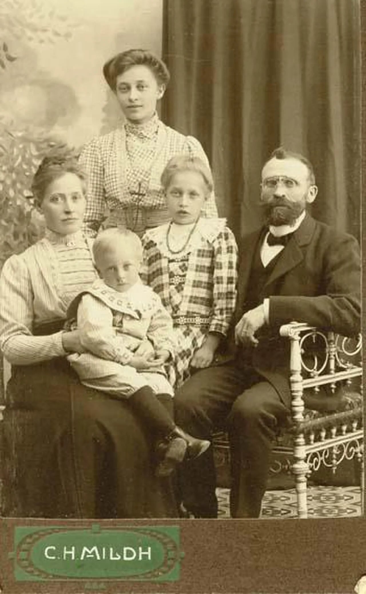 Porträt von Karl Georg Wretling (1864–1947) – Gedenkseite