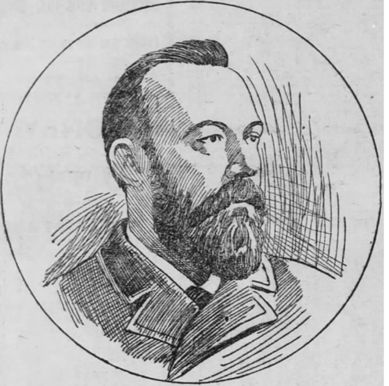 Portrait of Alfred Dolge (1848–1922) – memorial page