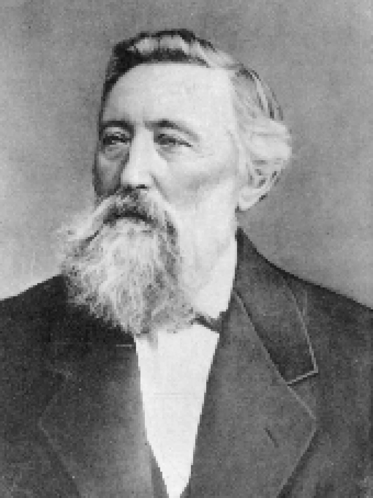 Porträt von Christian Friedrich Budenberg (1815–1883) – Gedenkseite