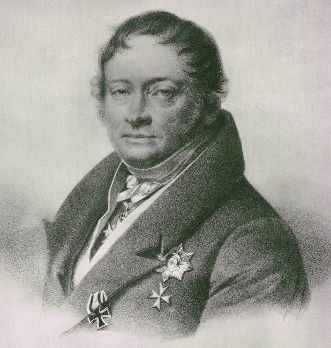 Porträt von Henrich zu Stolberg-Wernigerode (1772–1854) – Gedenkseite