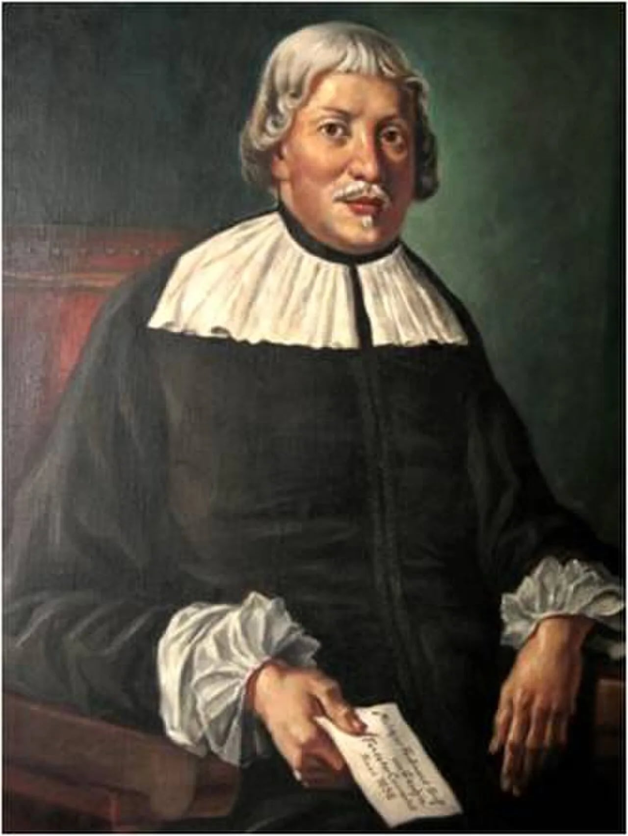 Porträt von Melchior Ferdinand von Gaschin (1581–1665) – Gedenkseite