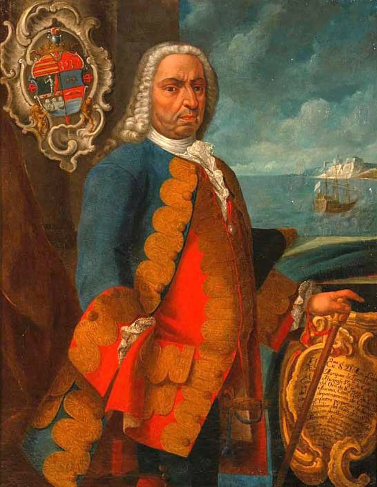 Portrait of Manuel Lopez Pintado (1677–1745) – memorial page