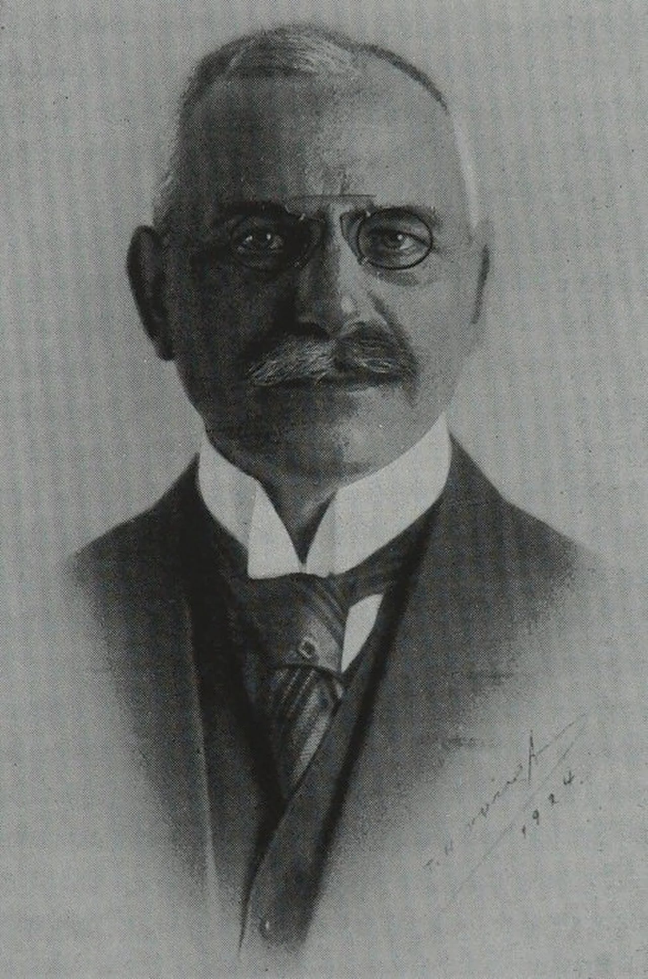 Portrait of Georg Voigt (1866–1927) – memorial page