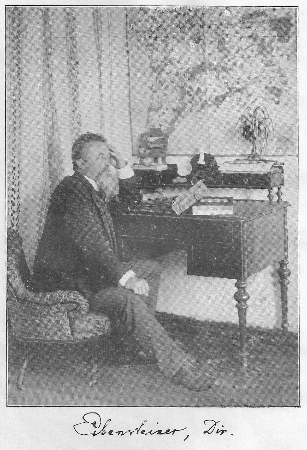 Porträt von Florian Eibensteiner (1853–1932) – Gedenkseite