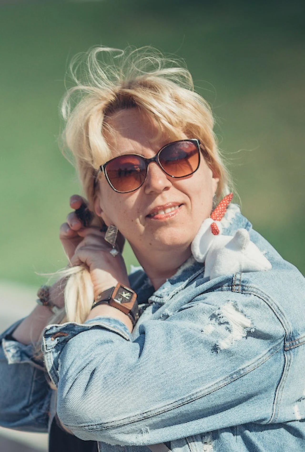 Porträt von Irina Wjatscheslawowna Slawina (1973–2020) – Gedenkseite