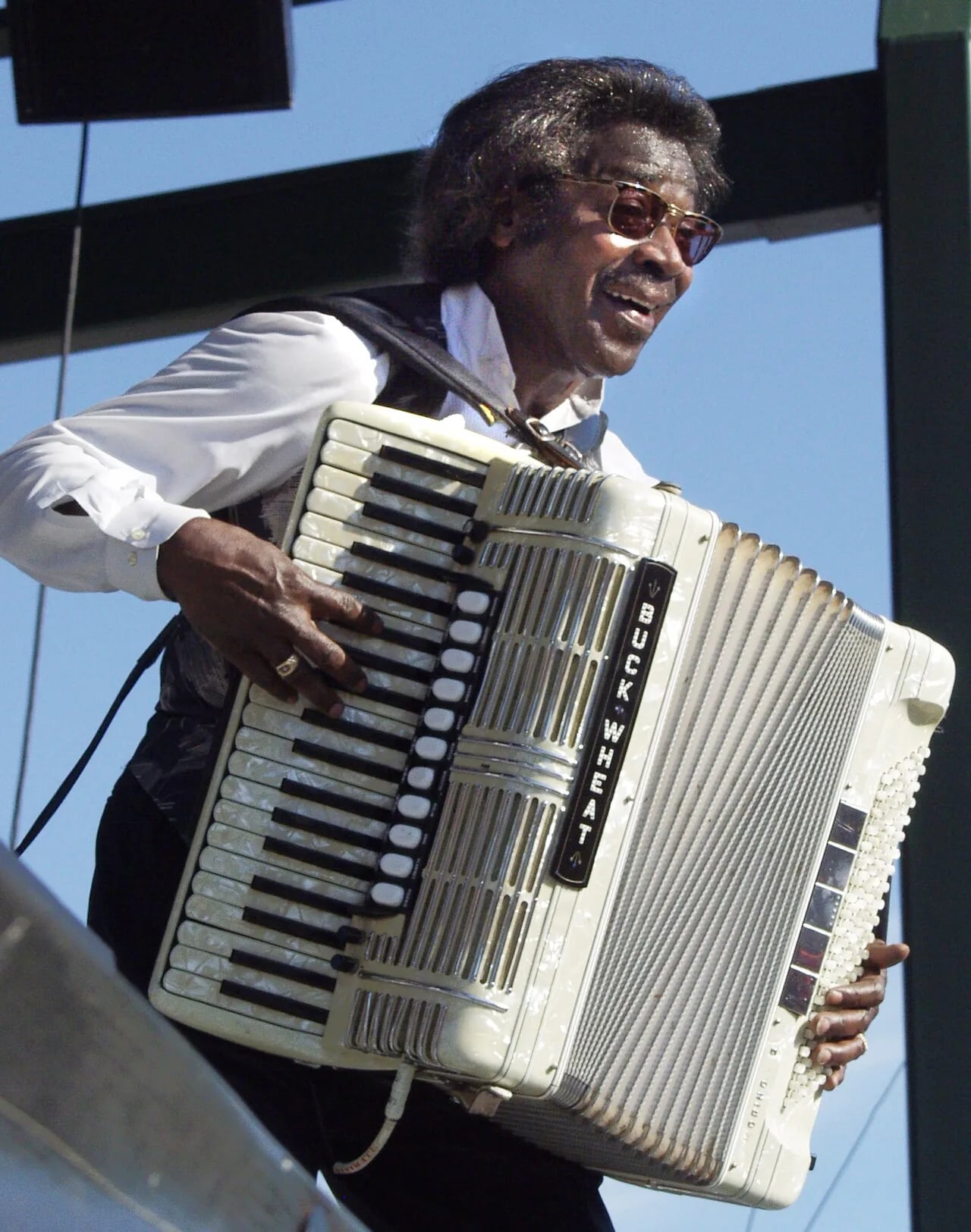 Portrait of Buckwheat Zydeco (1947–2016) – memorial page