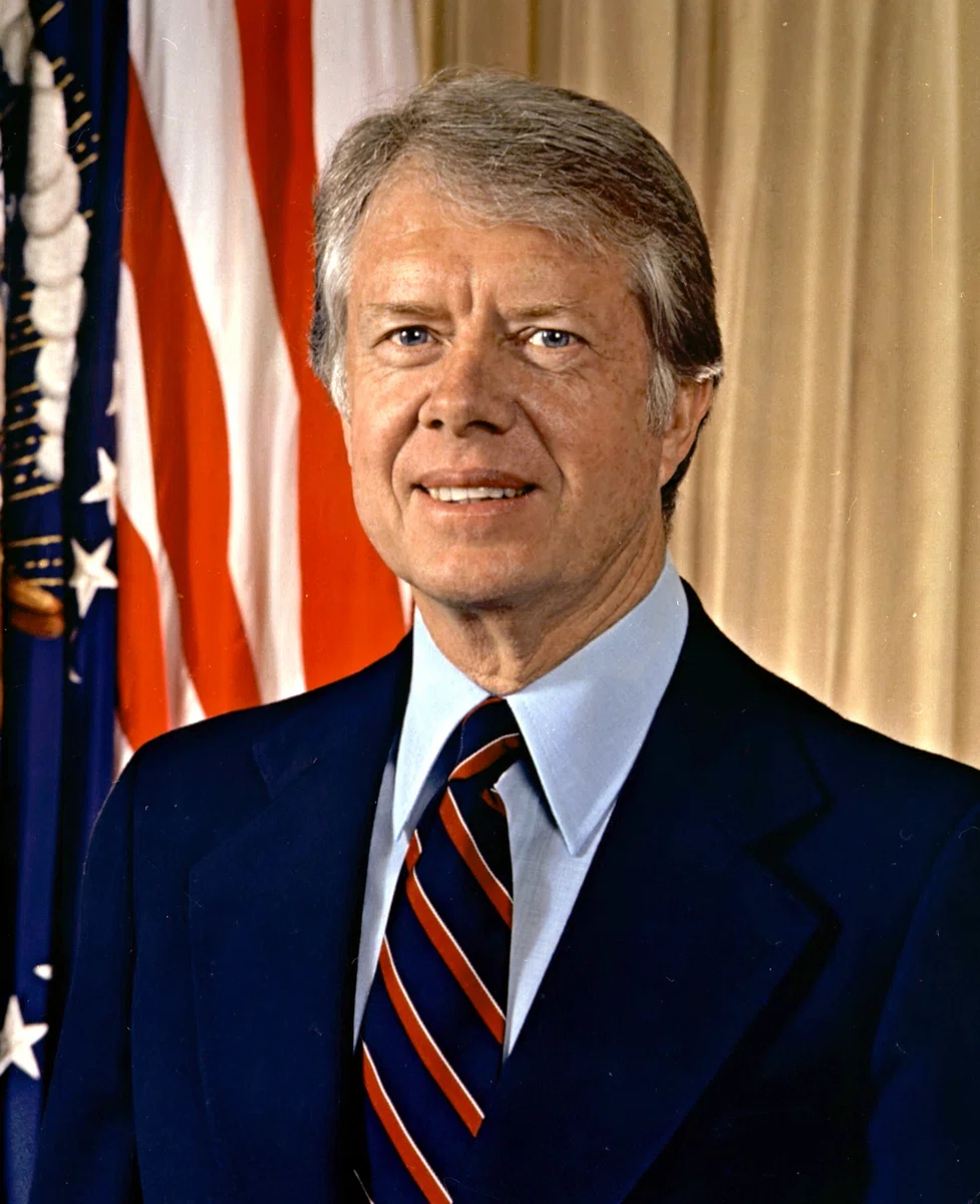 Porträt von Jimmy Carter (1924–2024) – Gedenkseite