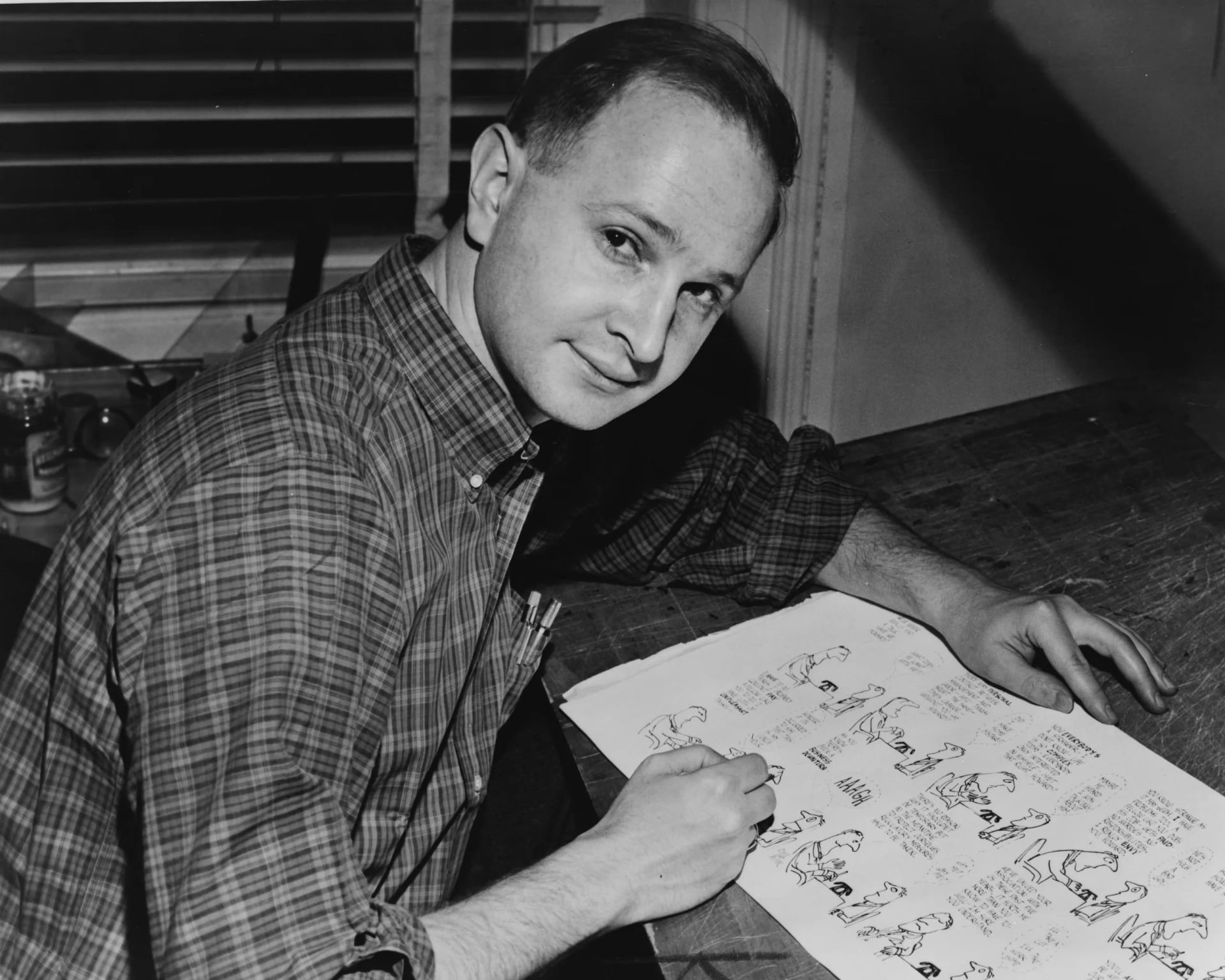 Portrait of Jules Feiffer (1929–2025) – memorial page