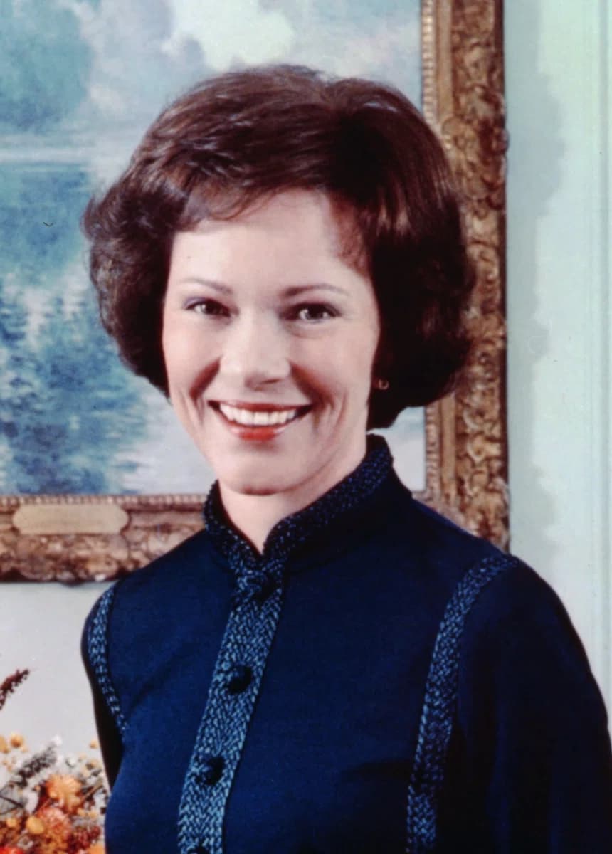 Rosalynn Carter (geb. Eleanor Rosalynn Smith)