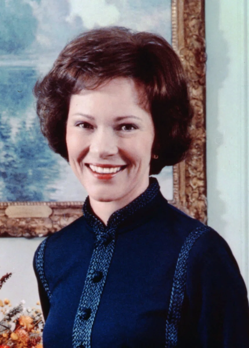Porträt von Rosalynn Carter (1927–2023) – Gedenkseite