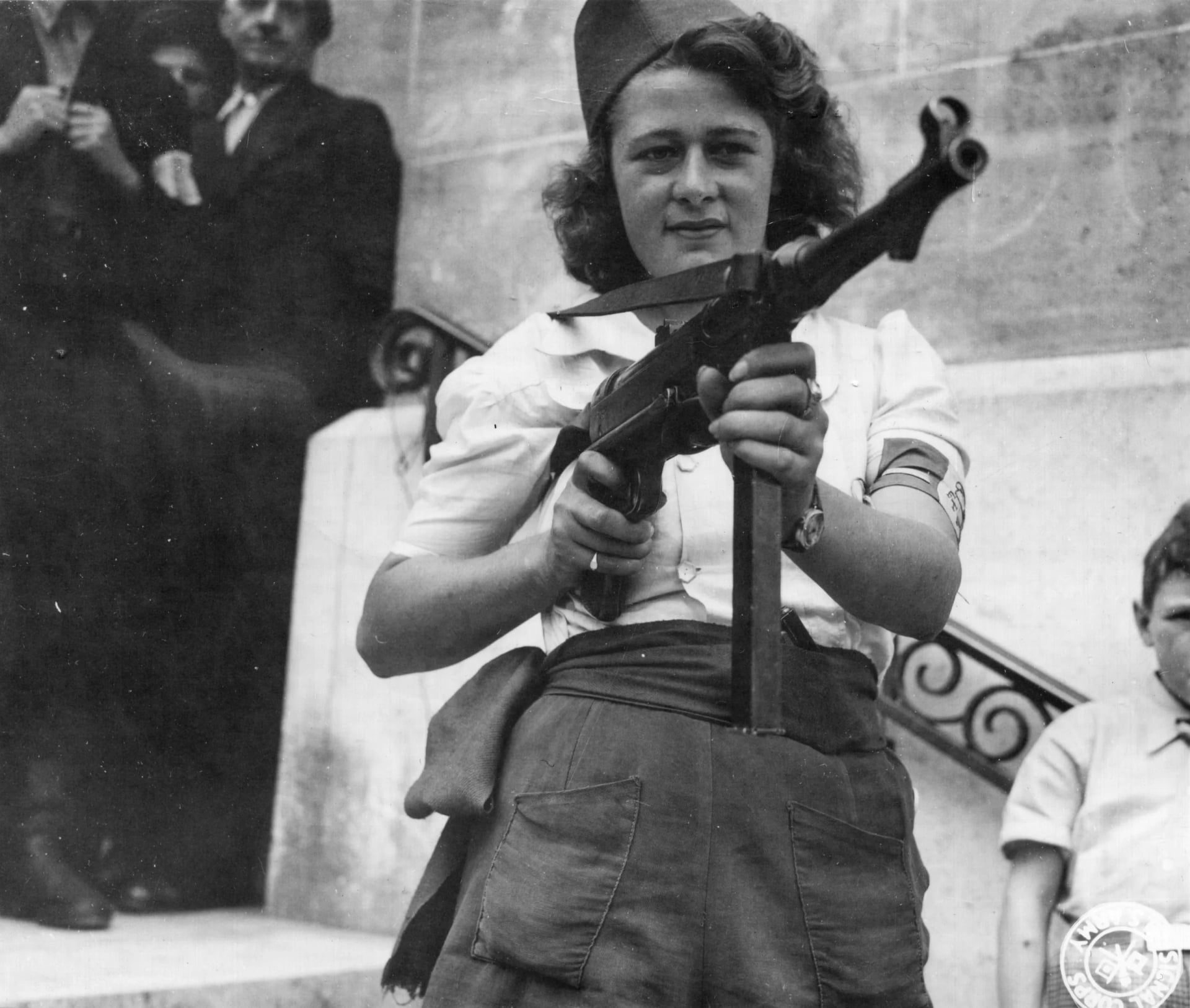 Porträt von Simone Segouin (1925–2023) – Gedenkseite