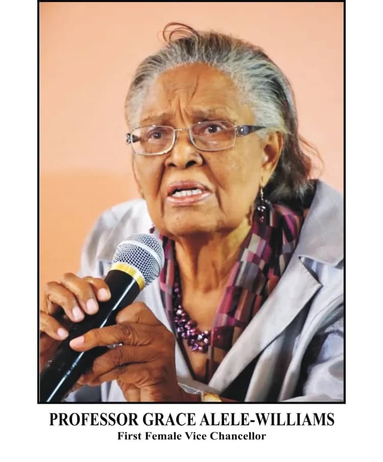 Grace Alele-Williams (nΓ©e Grace Awani Alele)