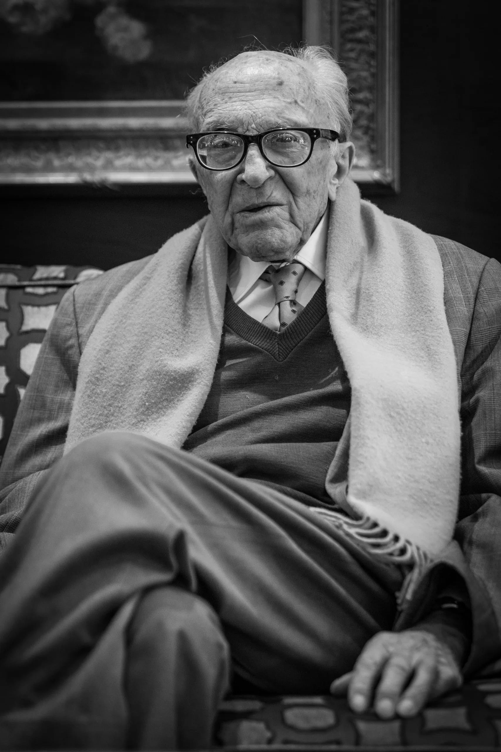 Porträt von Boris Pahor (1913–2022) – Gedenkseite