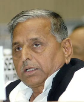 Porträt von Mulayam Singh Yadav (1939–2022) – Gedenkseite