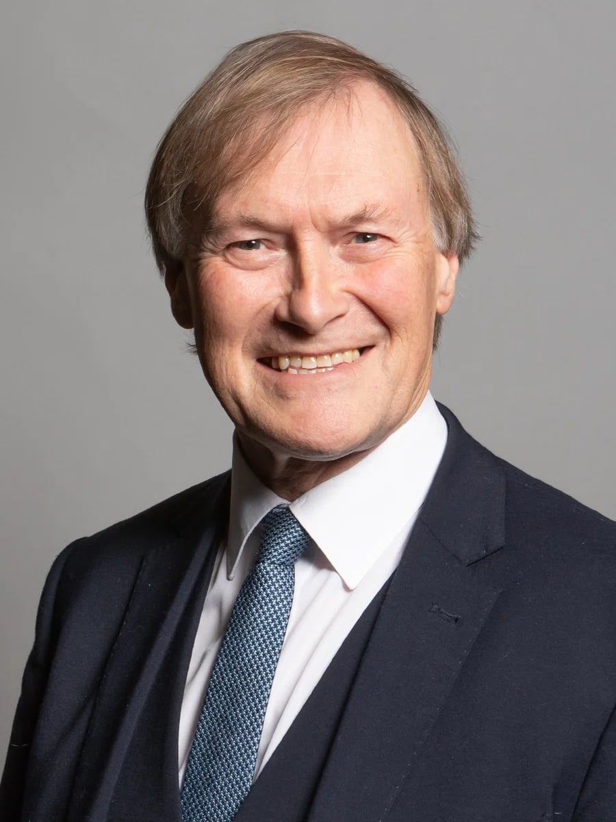 Portrait of David Amess (1952–2021) – memorial page