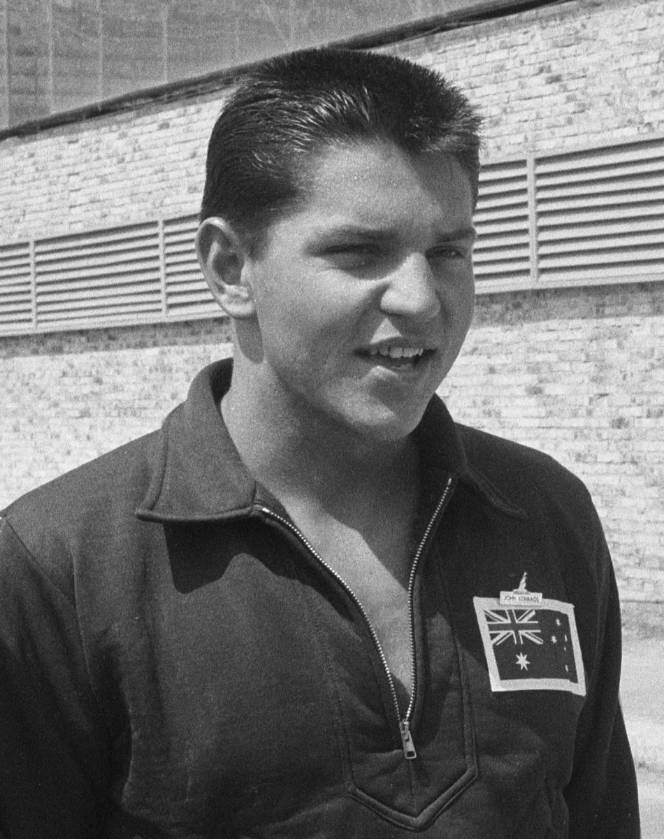 Porträt von John Konrads (1942–2021) – Gedenkseite