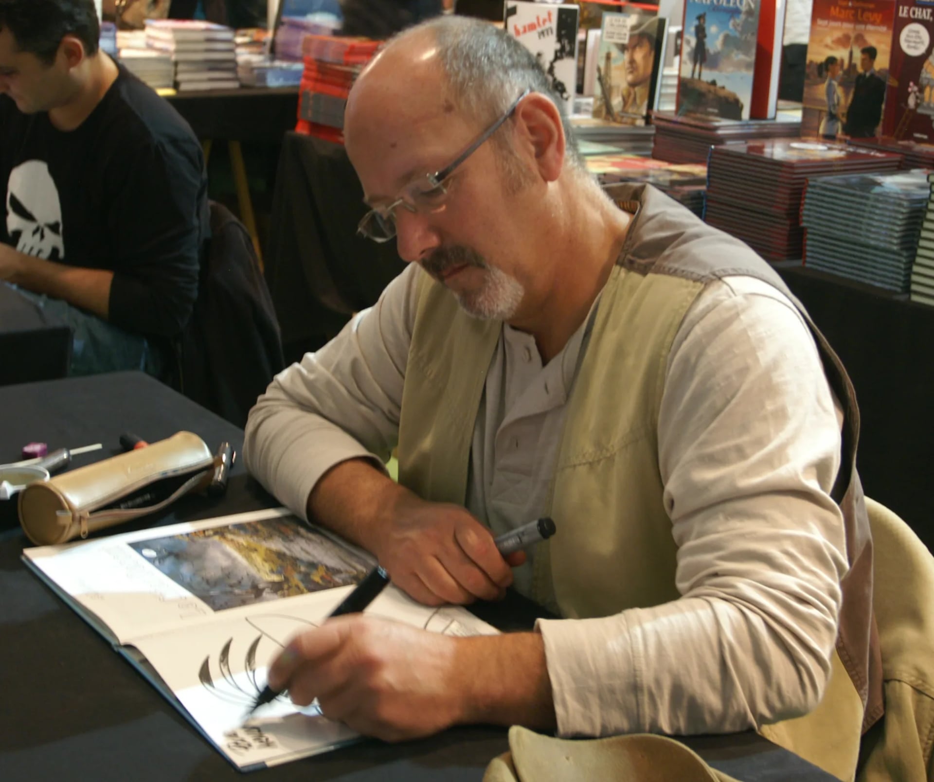 Porträt von Benoît Sokal (1954–2021) – Gedenkseite