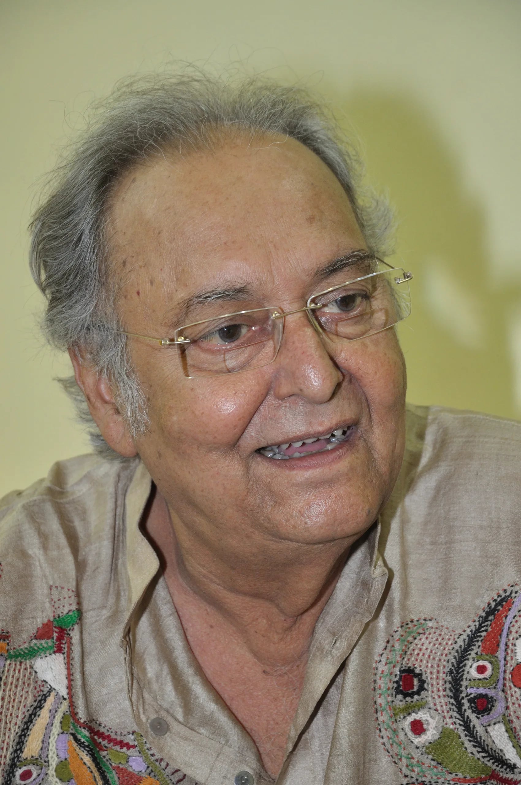 Porträt von Soumitra Chattopadhyay (1935–2020) – Gedenkseite