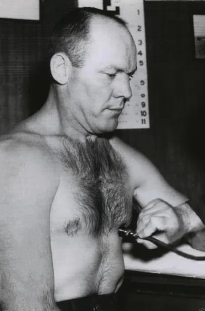 Portrait of Pete Rademacher (1928–2020) – memorial page