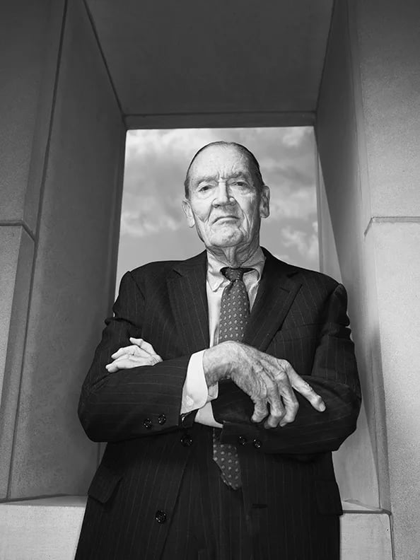 Porträt von John Bogle (1929–2019) – Gedenkseite