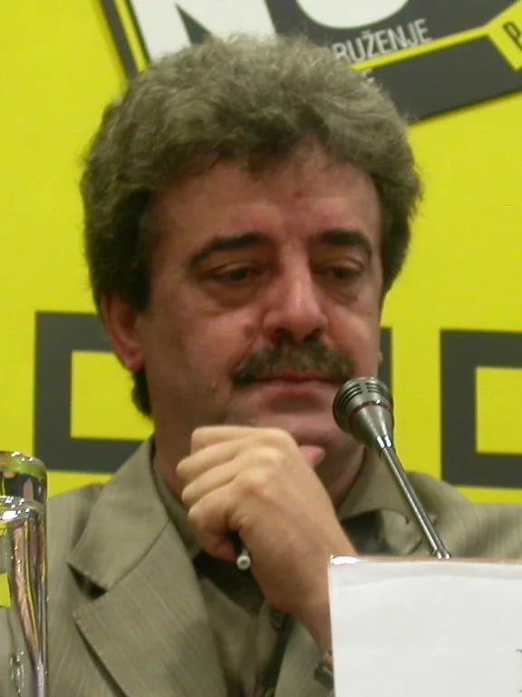 Porträt von Momir Bulatović (1956–2019) – Gedenkseite