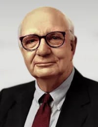 Portrait of Paul Volcker (1927–2019) – memorial page