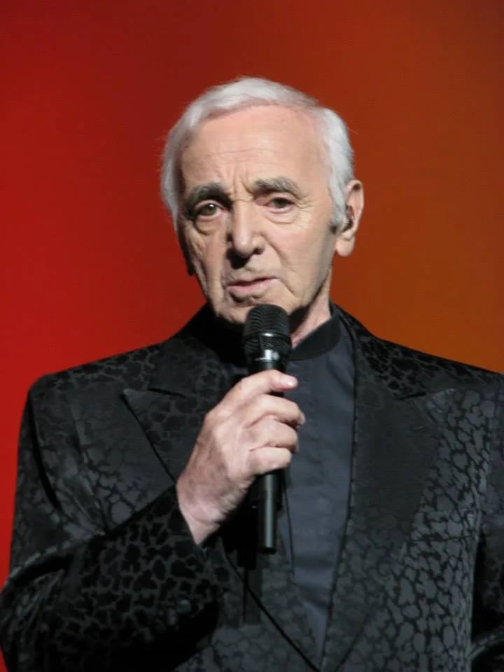Portrait of Charles Aznavour (1924–2018) – memorial page