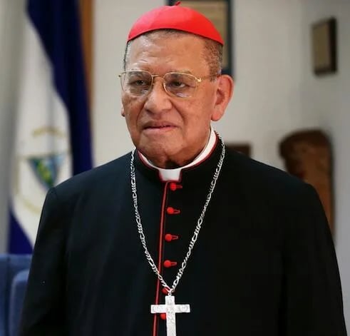 Porträt von Miguel Obando Bravo (1926–2018) – Gedenkseite