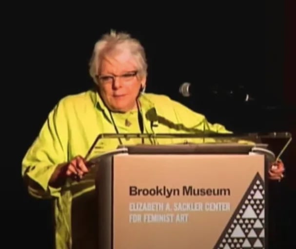Porträt von Linda Nochlin (1931–2017) – Gedenkseite