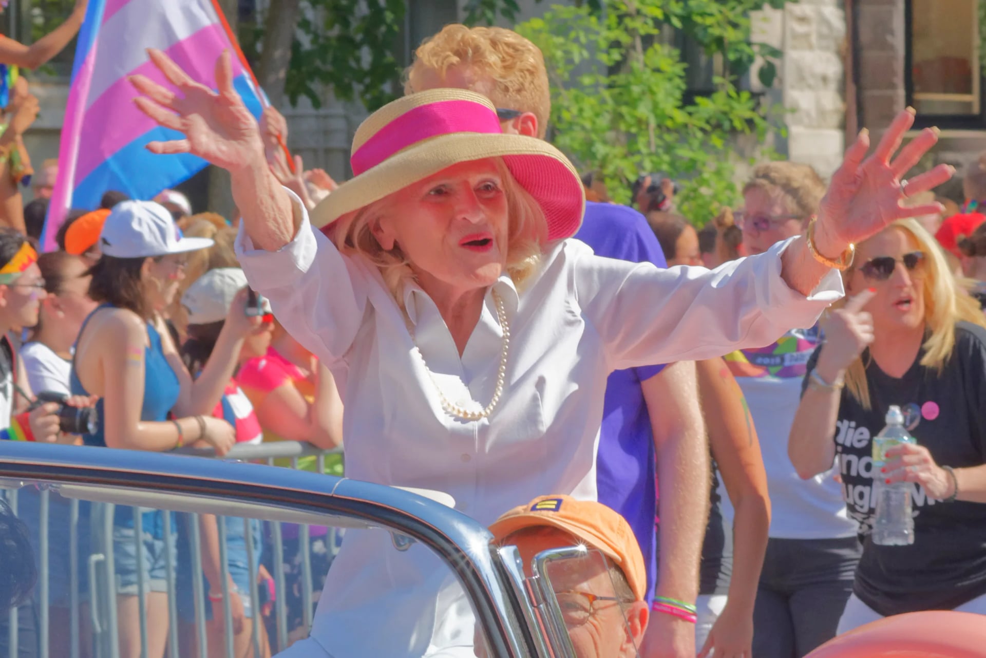 Portrait of Edith Windsor (1929–2017) – memorial page