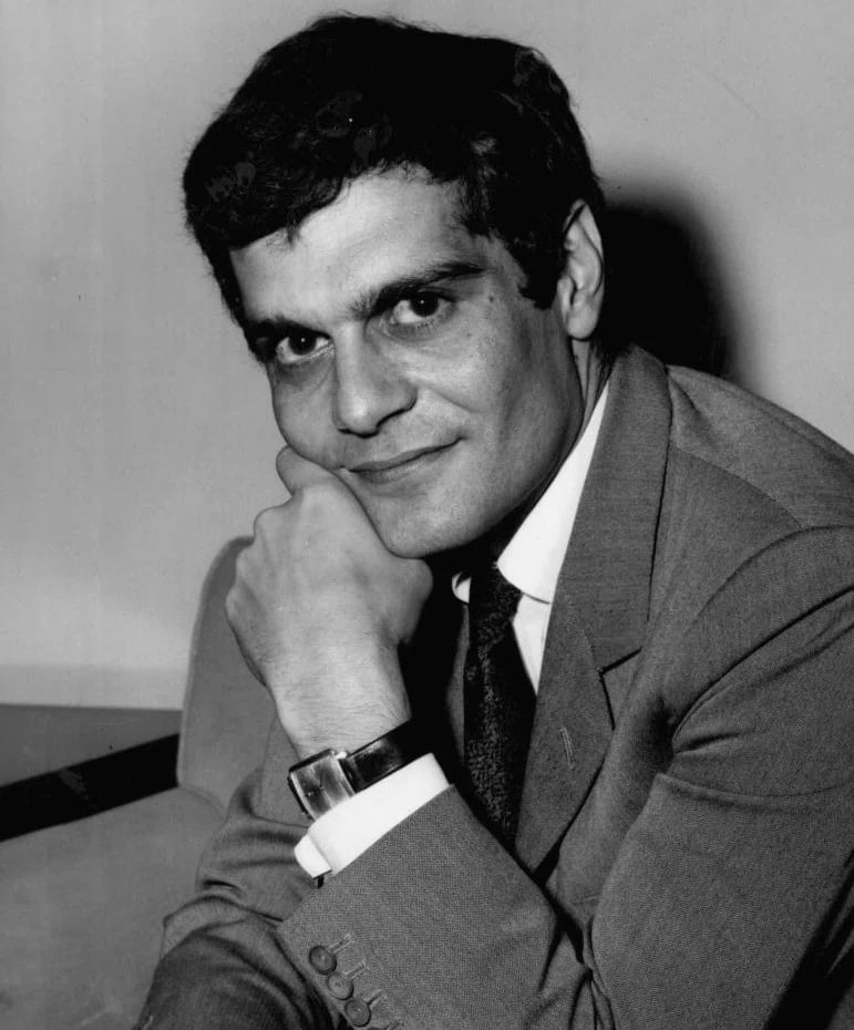 Portrait of Omar Sharif (1932–2015) – memorial page