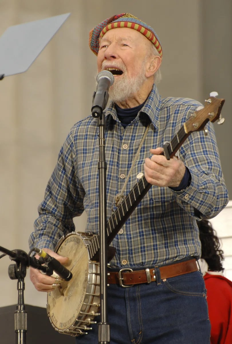 Porträt von Pete Seeger (1919–2014) – Gedenkseite