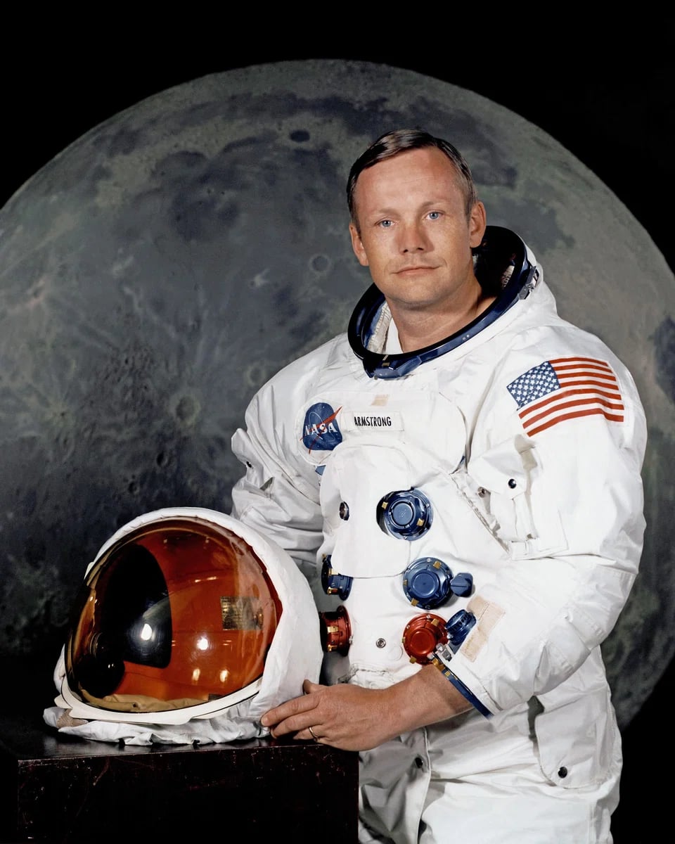 Porträt von Neil Armstrong (1930–2012) – Gedenkseite